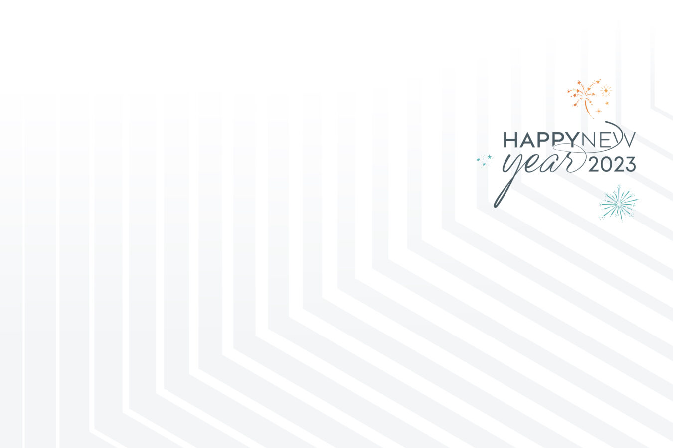 Happy new year 2023 website header